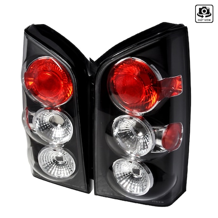 Spec-D Tuning 05-12 Nissan Pathfinder Altezza Tail Light Black LT-PATH05JM-TM